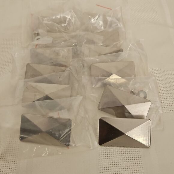 12 Pack Cabinet Knobs Brushed Nickel Silver With Screws For Dresser Drawers - Picture 1 of 16